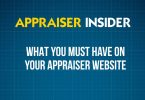 What you must have on your appraisal website
